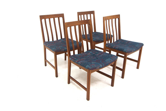 Sedie Karl-Erik Ekselius design svedese vintage anni 60 [sw26949] misure L.50 H.84 P.52