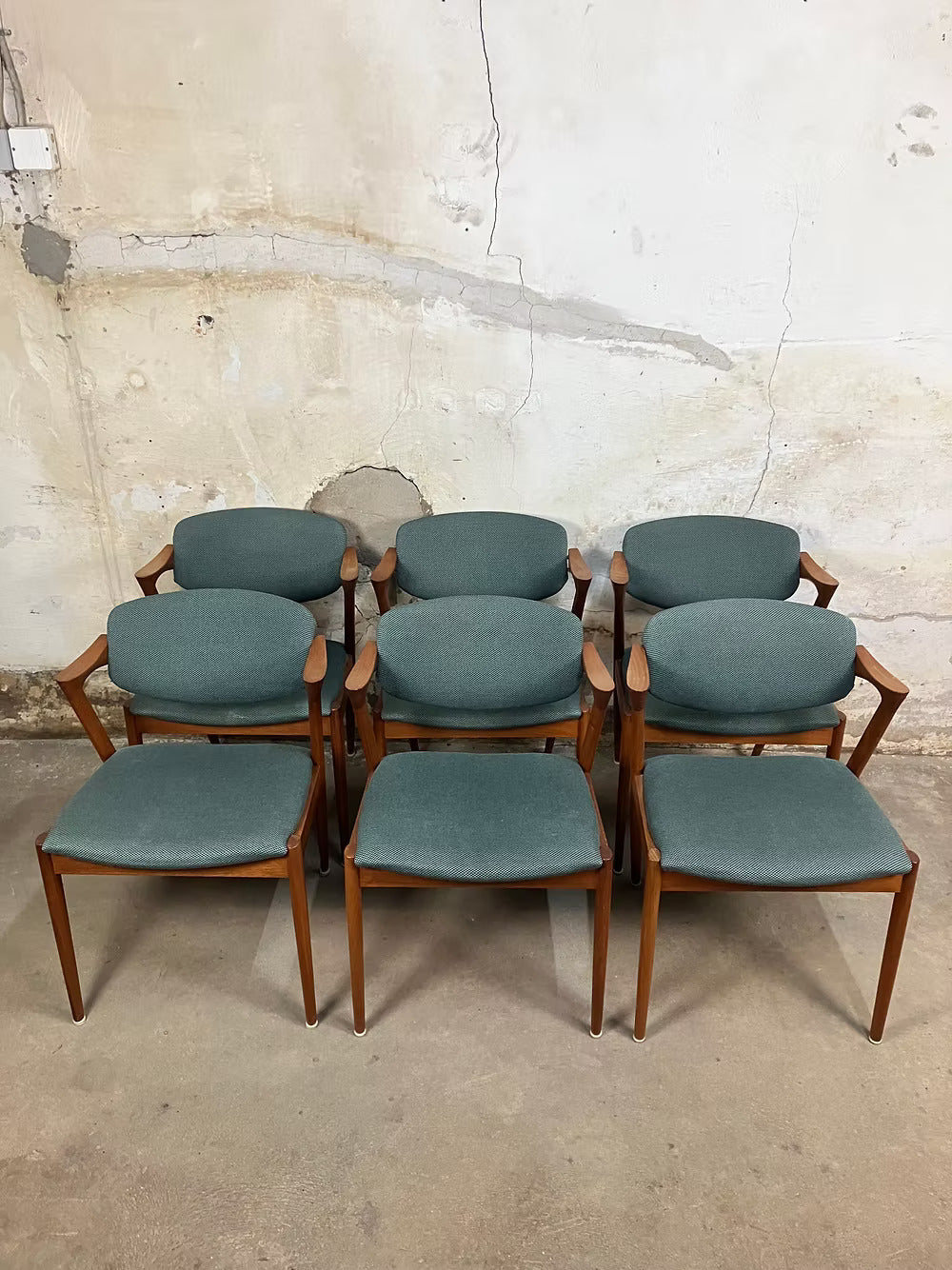 Sedie "Model 42" Kai Kristiansen design danese vintage anni 60 [ck1970] misure da richiedere