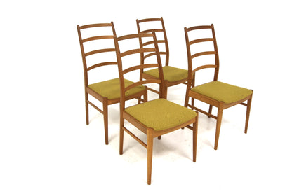 Sedie Nils Carlsson design svedese vintage anni 60 [sw26893] misure L.44 H.94 P.53