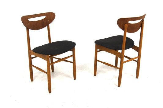 Sedie design danese vintage anni 60 [sw27932] misure L.49 H.77 P.46