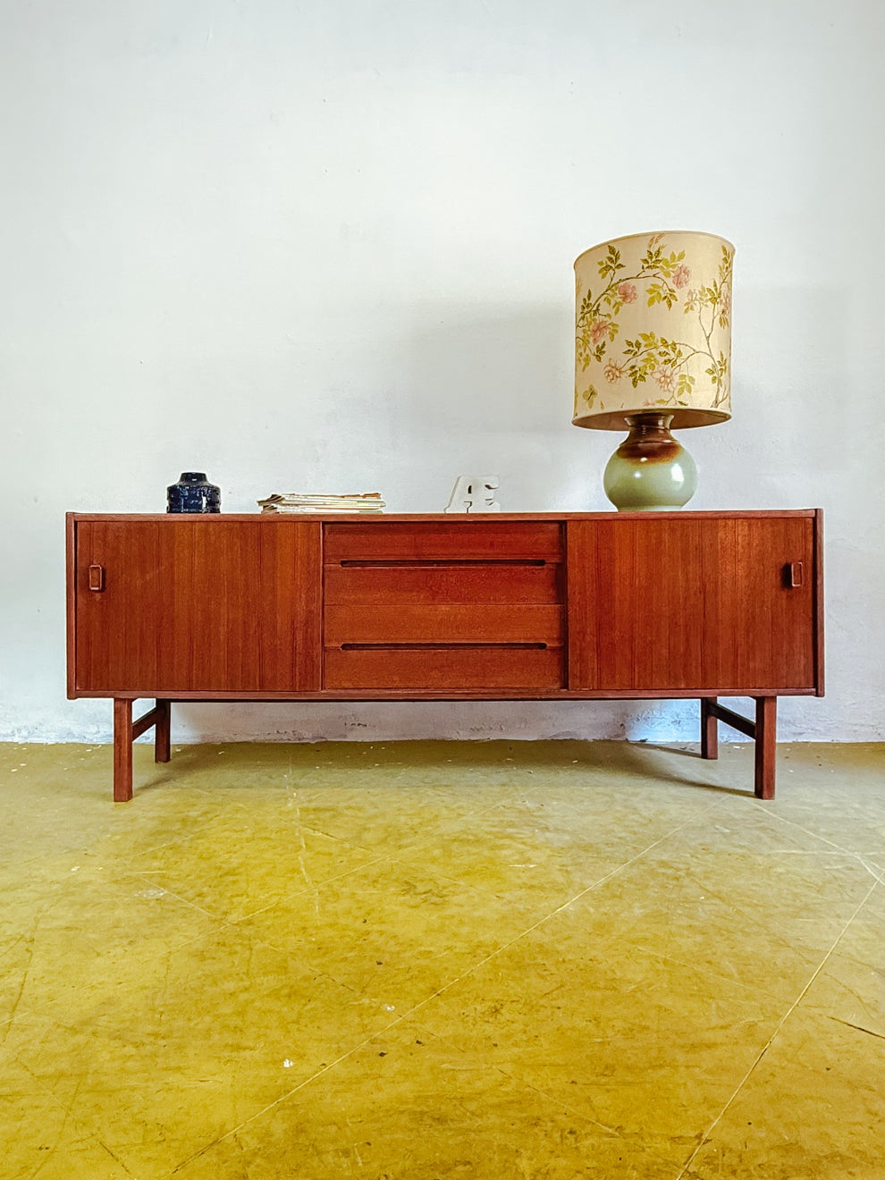 Sideboard Nils Johnson x Troeds design danese vintage anni 50 [92vnt3] misure L.190 H.74 P.44