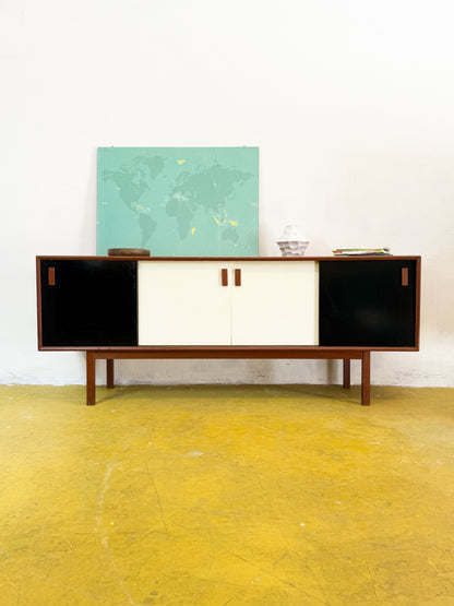 Sideboard design danese vintage anni 50 [87c-vnt] misure L.199 H.76 P.49