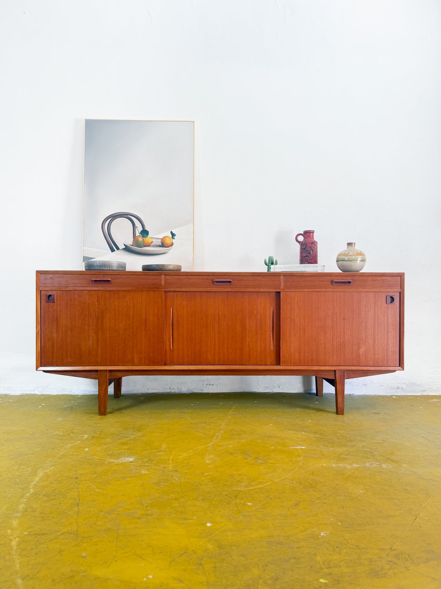 Sideboard design danese vintage anni 50 [91vnt2] misure L.200 H.79 P.50