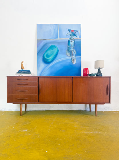 Sideboard design danese vintage anni 50 [91vnt4] misure L.200 H.79 P.50