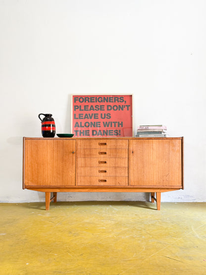Sideboard design svedese vintage anni 60 [91sw26295] misure L.160 H.74 P.42
