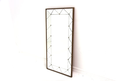 Specchio vintage design svedese anni 60 [sw27469] misure L.62 H.122 P.6