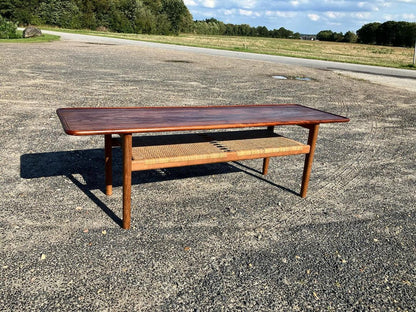 Tavolino "Model AT10" Hans J. Wegner design danese vintage anni 50 [atk103] misure da richiedere