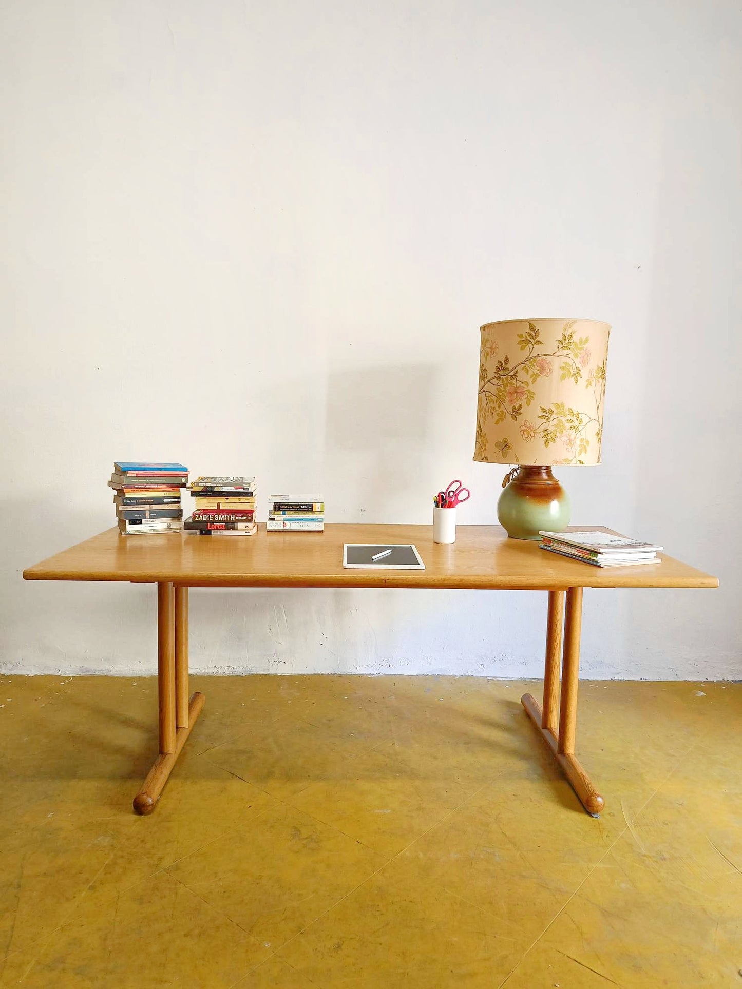 Tavolo design danese originale anni 60 [64nk-fssq] misure L.180 H.70 P.85