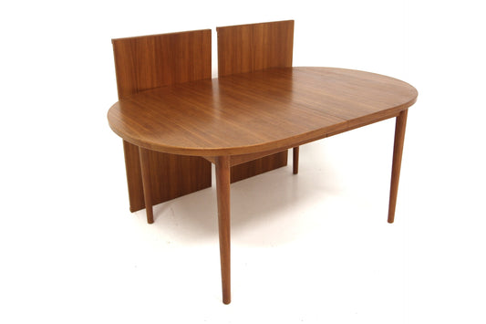 Tavolo ovale "Ove" Nils Jonsson  design svedese vintage anni 60 [sw28090] misure L.155+55+55 H.72 P.100