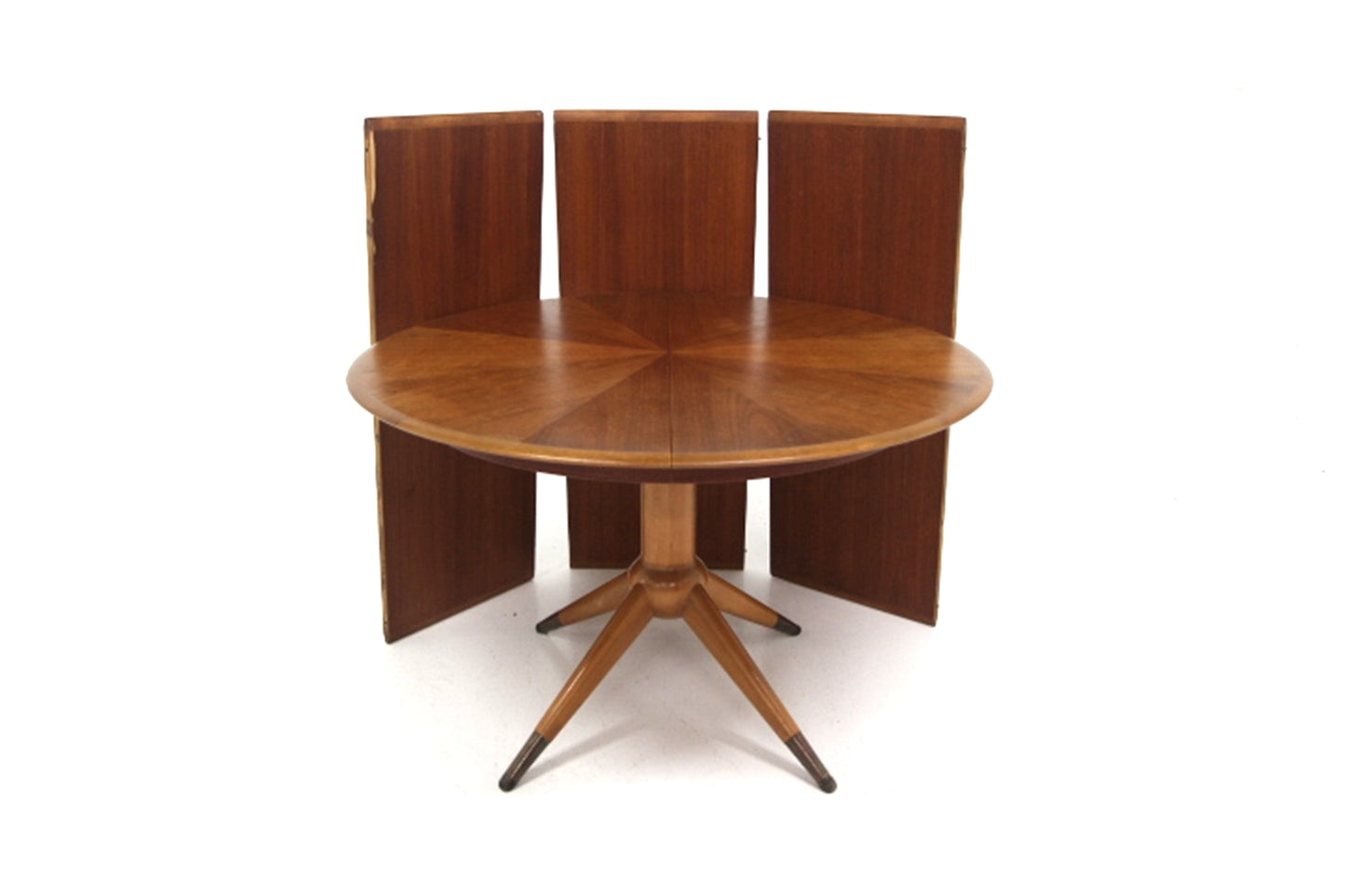Tavolo rotondo "Napoli" David Rosén design danese vintage anni 50 [sw27825] misure L.115+45+45+45 H.74