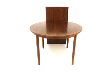 Tavolo rotondo design svedese vintage anni 60 [sw27397] misure L.110+59 H.74