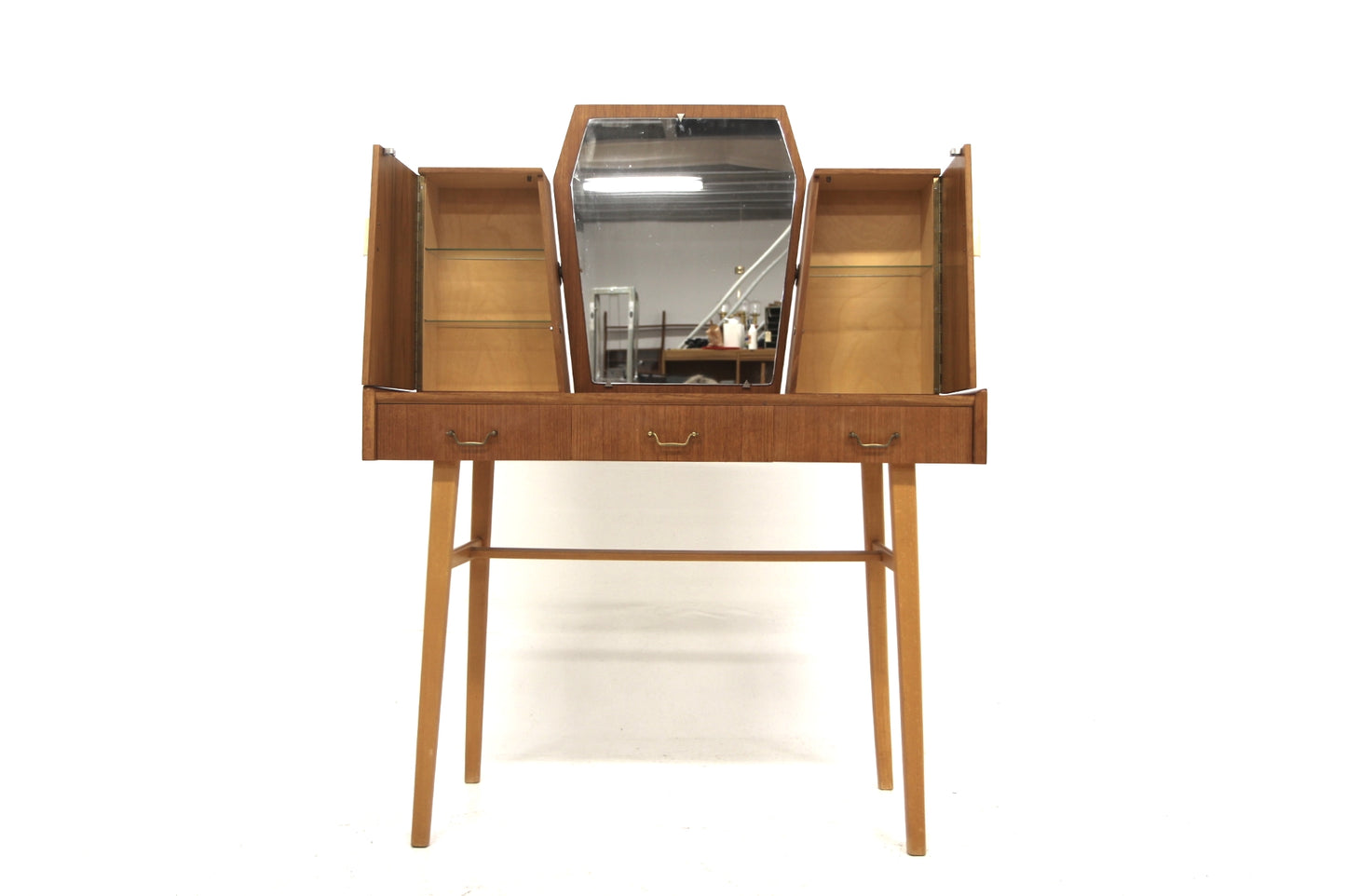 Toletta design svedese vintage anni 60 [sw25683] misure L.95 H.127 P.38
