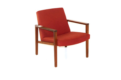 Poltrona design danese vintage anni 50 [sw19315] misure L.66,5 H.71 P.77