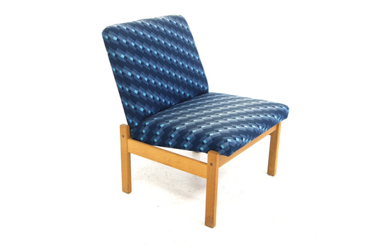Poltroncina "Domino" Yngve Ekström design svedese vintage anni 60 [sw26387] misure L.62 H.80 P.69