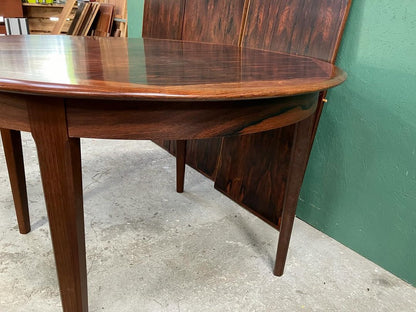 Tavolo rotondo design danese vintage anni 60 [atk97] misure L.115