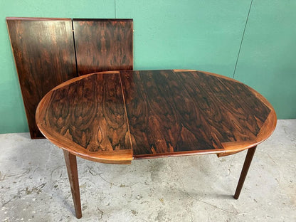 Tavolo rotondo design danese vintage anni 60 [atk97] misure L.115