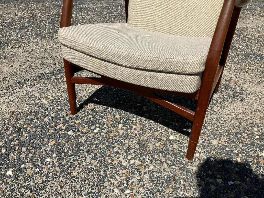 Poltrona Kurt Olsen vintage design danese anni 50 [atk65] misure L.67 H.81 P.66