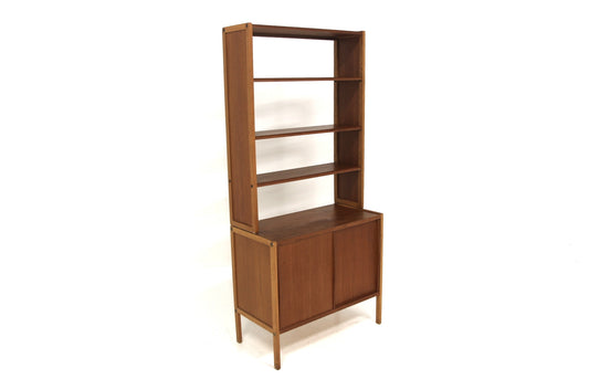 Libreria Bertil Fridhagen design svedese vintage anni 60 [sw27837] misure L.80 H.174 P.40
