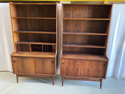 Libreria coppia Johannes Sorth design danese vintage anni 60 [j44274] misure da richiedere