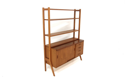 Libreria design svedese vintage anni 60 [sw27781] misure L.119 H.155 P.43