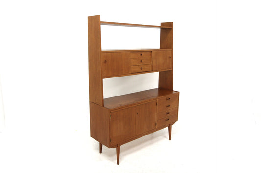 Libreria design svedese vintage anni 60 [sw27956] misure L.130 H.175 P.41