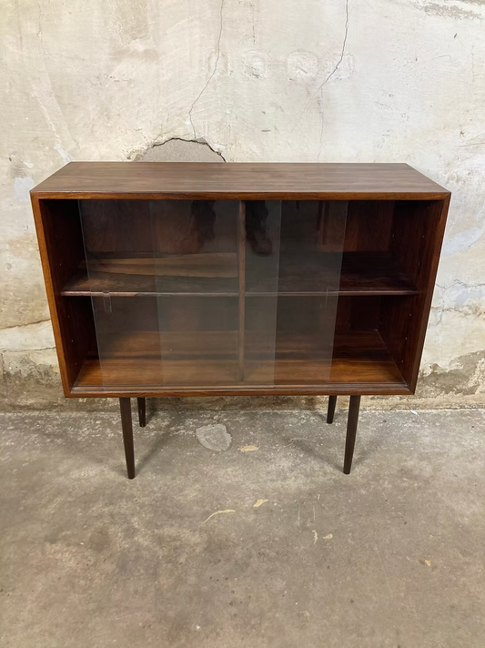 Libreria vetrina palissandro design danese anni 50 [ck1495]