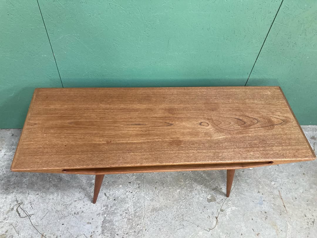 Tavolino "Smilet" Oman Jun design danese vintage anni 50 [atk35]