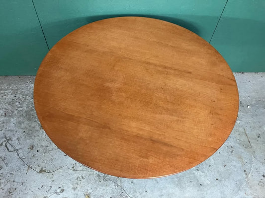 Tavolino tondo design danese vintage anni 60 [atk186] misure Ø 100 H.60