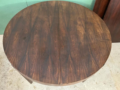 Tavolo rotondo design svedese vintage anni 60 [atk90] misure L.120