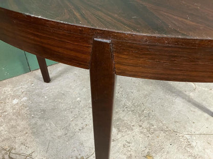 Tavolo rotondo design svedese vintage anni 60 [atk90] misure L.120