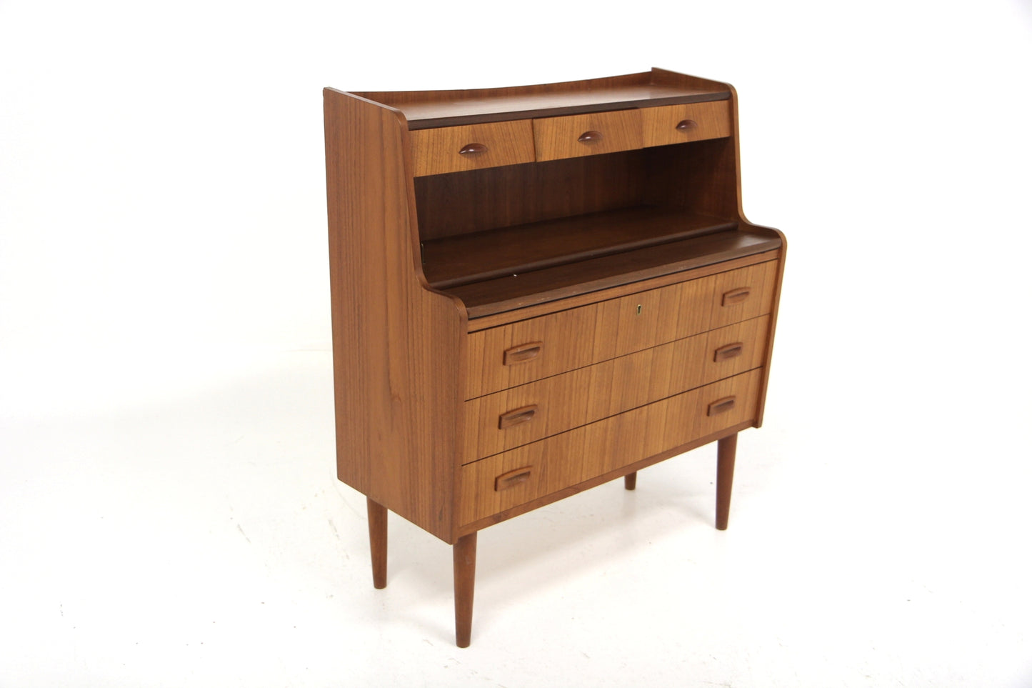 Scrittoio "No 7" Hansen Møbelfabrik design danese vintage anni 50 [sw28114] misure L.92 H.105 P.42