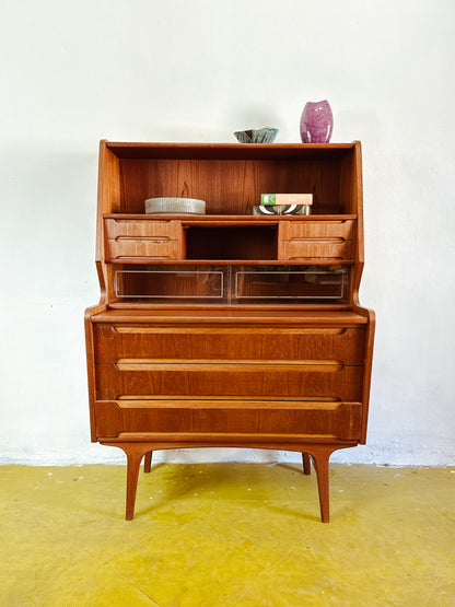 Scrittoio design danese vintage anni 50 [90vnt1] misure L.95 H.137 P.47