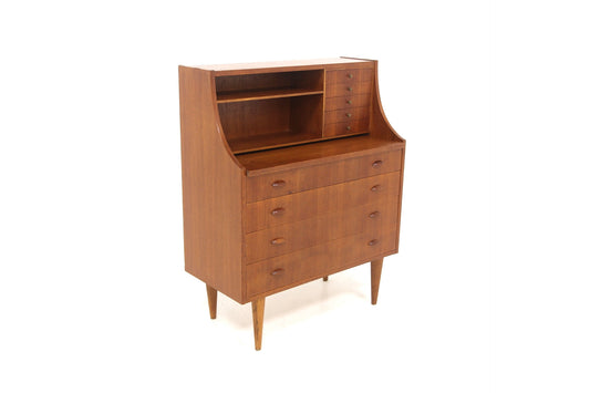 Scrittoio design svedese vintage anni 50 [sw27508] misure L.85 H.105 P.42