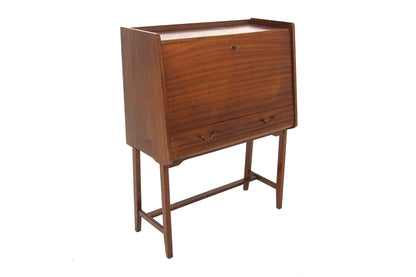 Scrittoio design svedese vintage anni 50 [sw28089] misure L.86 H.110 P.41