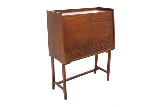 Scrittoio design svedese vintage anni 50 [sw28089] misure L.86 H.110 P.41