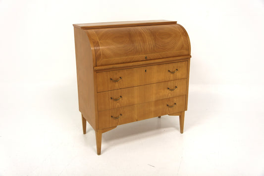 Scrittoio tondo design danese vintage anni 40 Swedish Modern