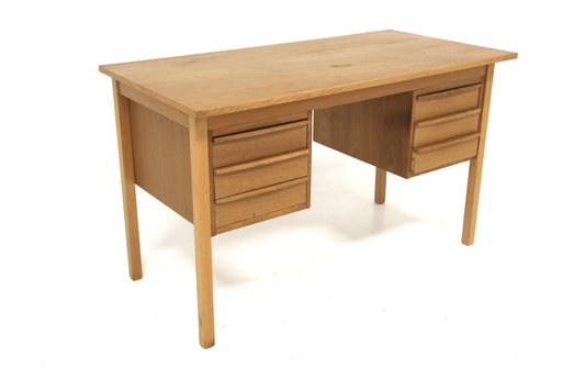 Scrivania design svedese vintage anni 60 [sw28033] misure L.125 H.75 P.63