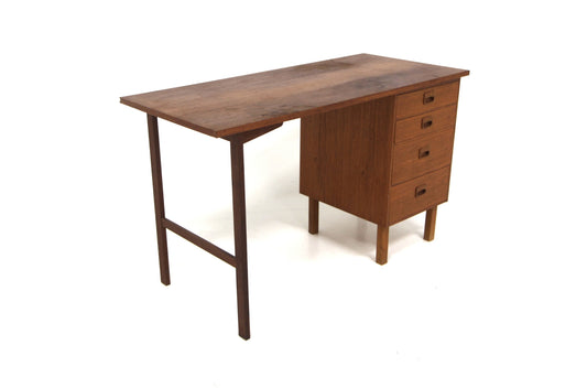 Scrivania design svedese vintage anni 60 [sw28070] misure L.120 H.74 P.55