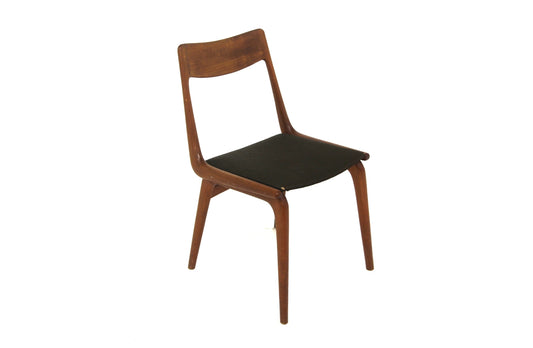Sedia "Boomerang 370" Alfred Christensen design danese vintage anni 60 [93sw27912] misure L.53 H.45 P.81 * IN ARRIVO A SETTEMBRE *
