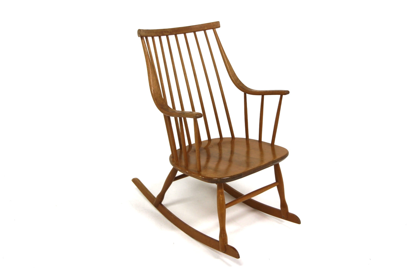 Sedia a dondolo "Grandessa" Lena Larsson design danese vintage anni 60 [sw27753] misure L.59 H.90 P.84