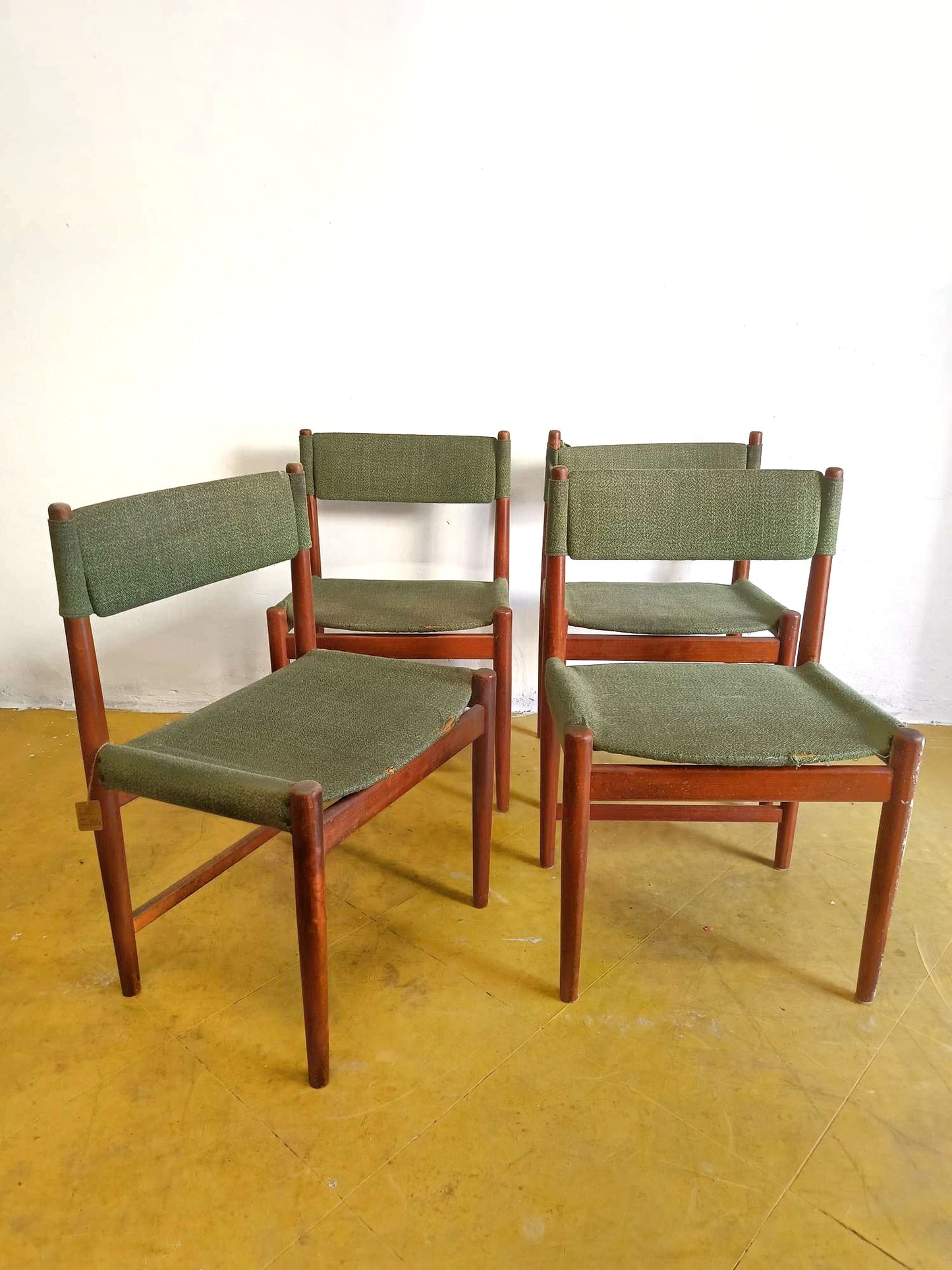 Sedie Kurt Ostervig design danese originale anni 60 [se-kurt] misure L.52 P.43 H.80/46