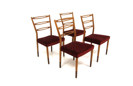 4 Sedie Treman design svedese vintage anni 60
