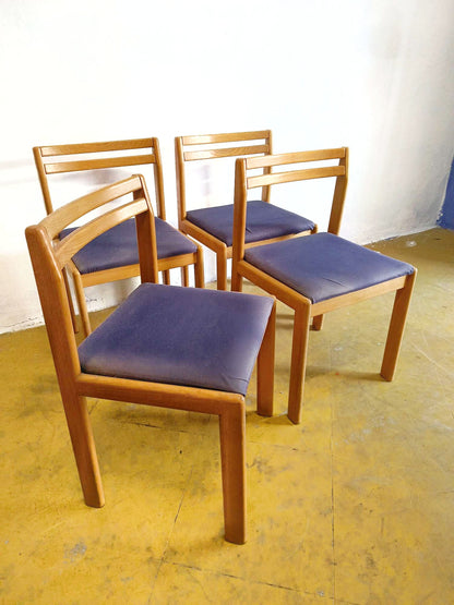 Sedie design danese originale vintage anni 50 [mk-q] misure H.47/77 L.47 P.42