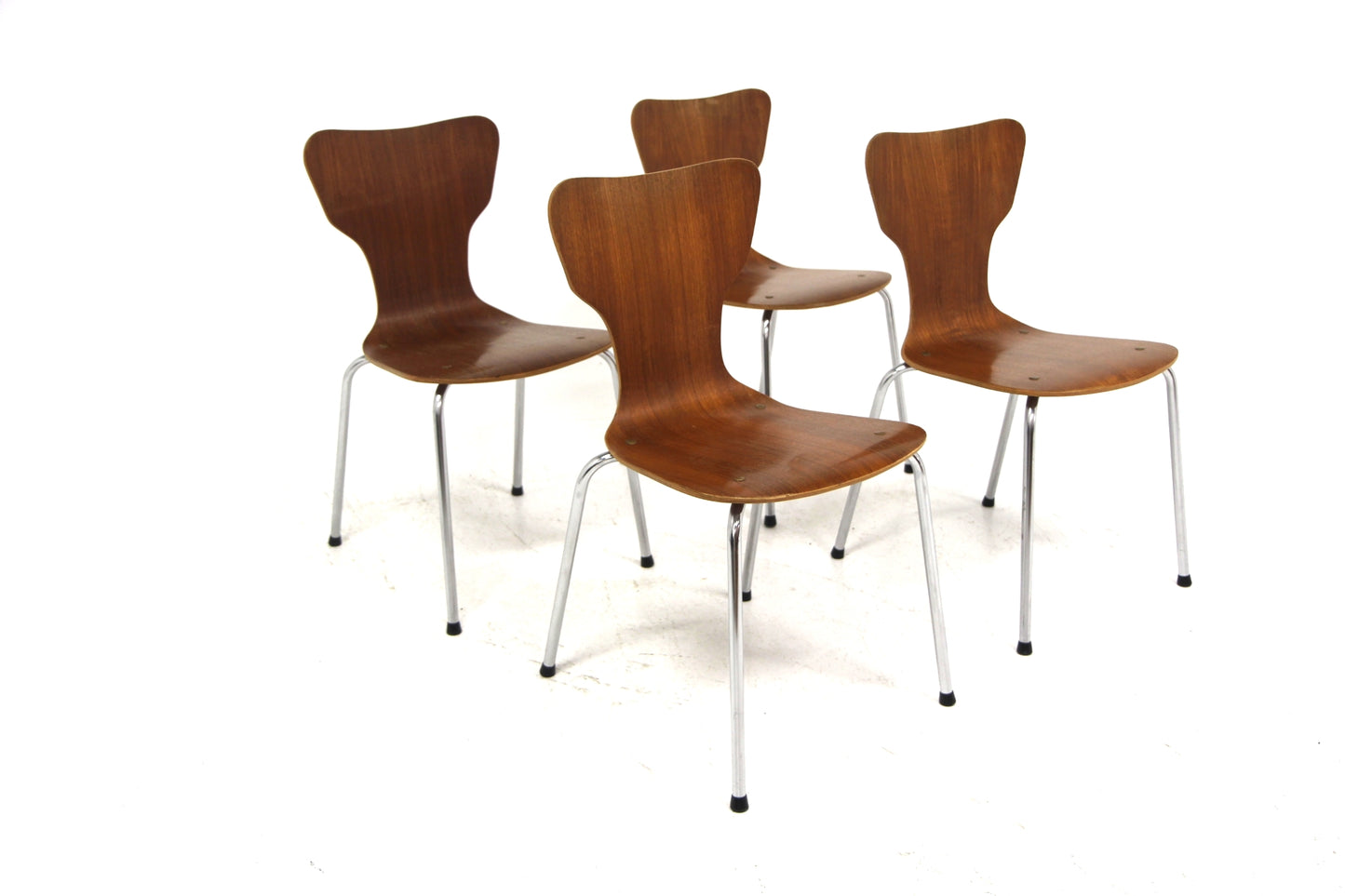 Sedie design danese vintage anni 60 [sw27618] misure L.42 H.80 P.49