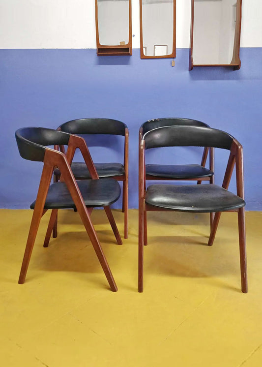 Sedie vintage design danese anni 50 [86st4fork] * da ristoffare *