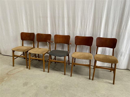 Sedie vintage design danese anni 60 [j43985] misure su richiesta