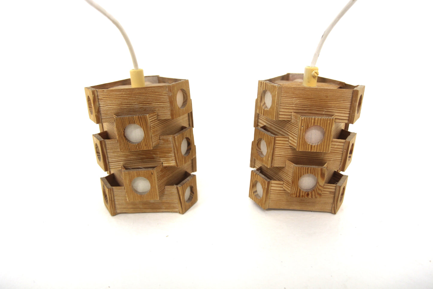 Set 2 lampade soffitto design svedese vintage anni 60 [sw28767]