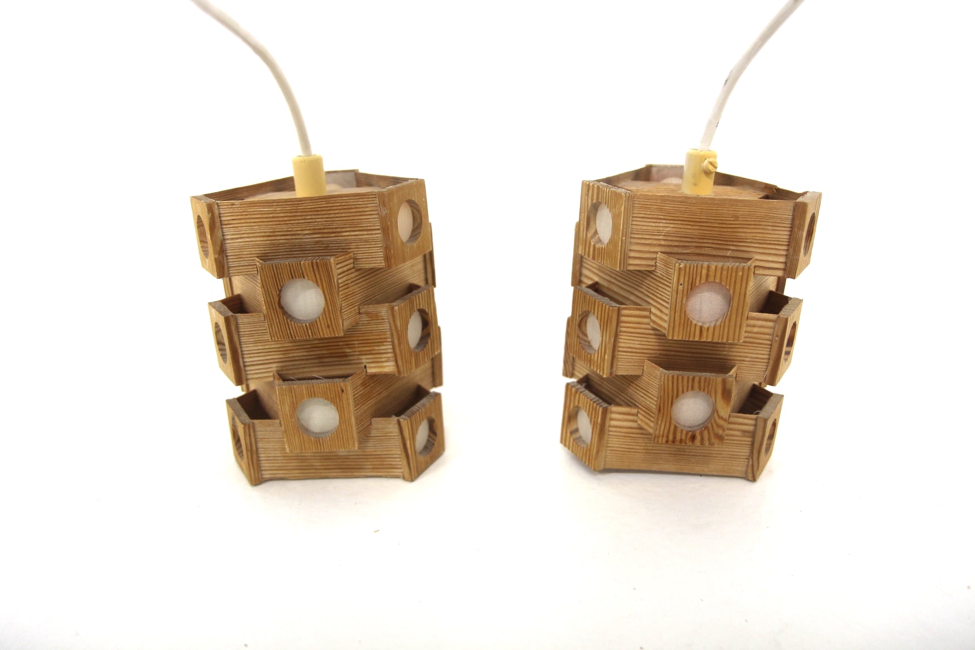 Set 2 lampade soffitto design svedese vintage anni 60 [sw28767]