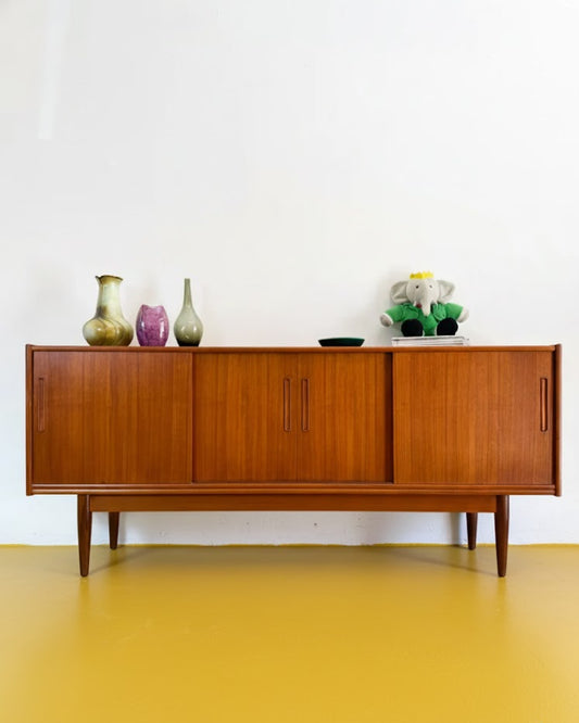 Sideboard Teak Vintage Anni '50 | Danish Modern | 195cm | 90jam