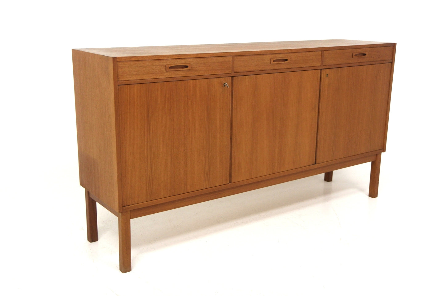 Sideboard design svedese anni 60 teak 170cm